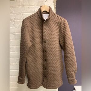 Poler Brown Quilted Shirt Jacket - Men’s Small